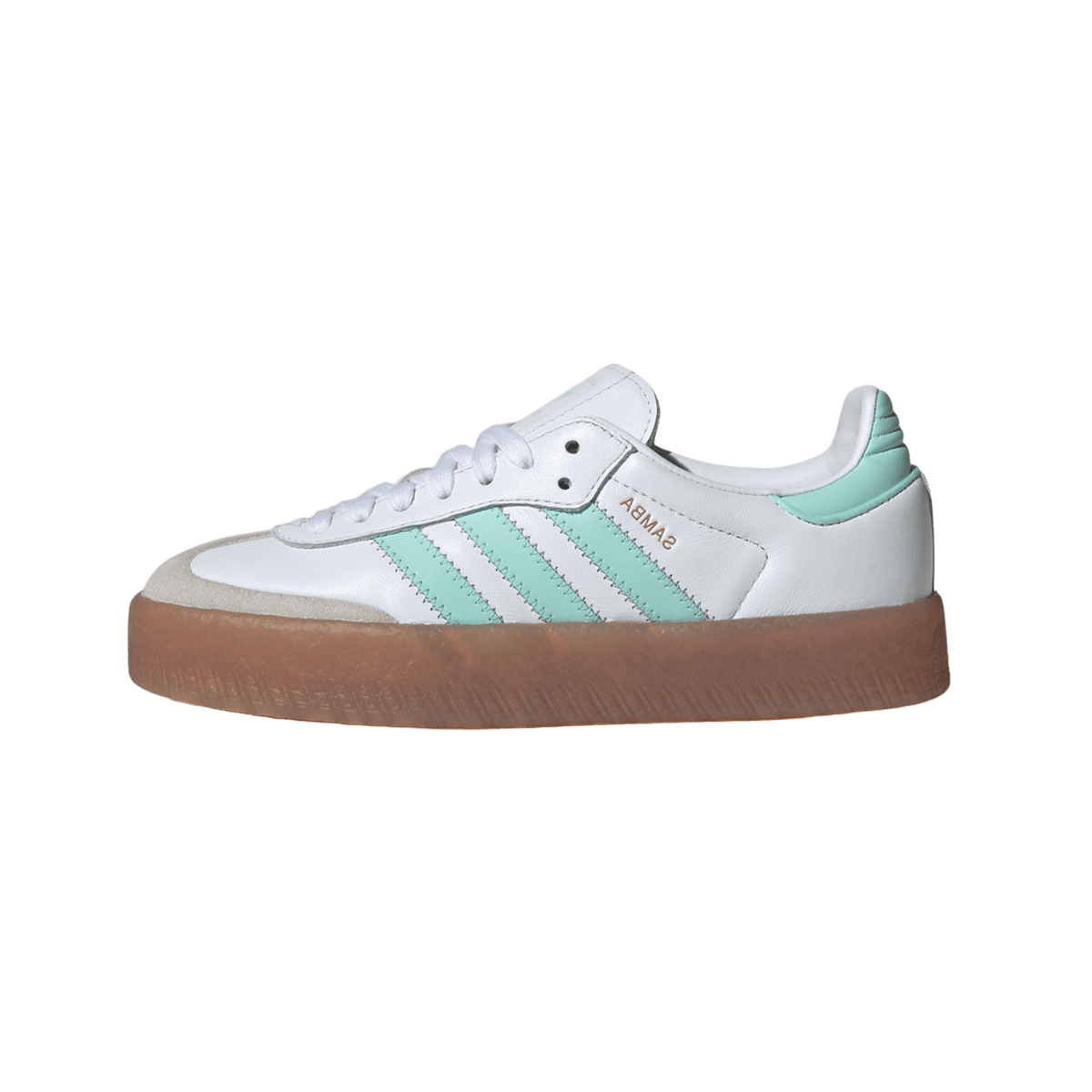 adidas Sambae Cloud White Clear Mint Gold Metallic (GS)