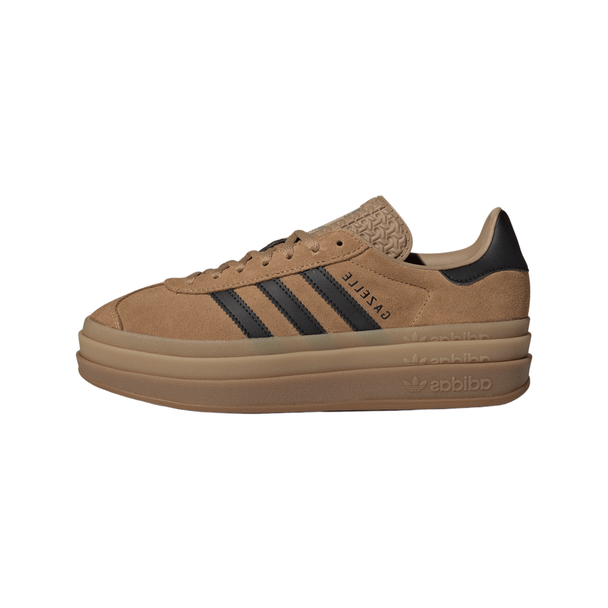 adidas Gazelle Bold Cardboard Black Gum (Women's)