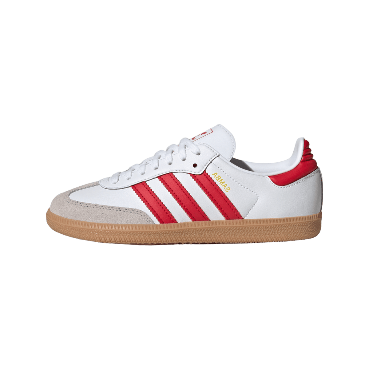 adidas Samba OG Cloud White Better Scarlet Gum (GS)