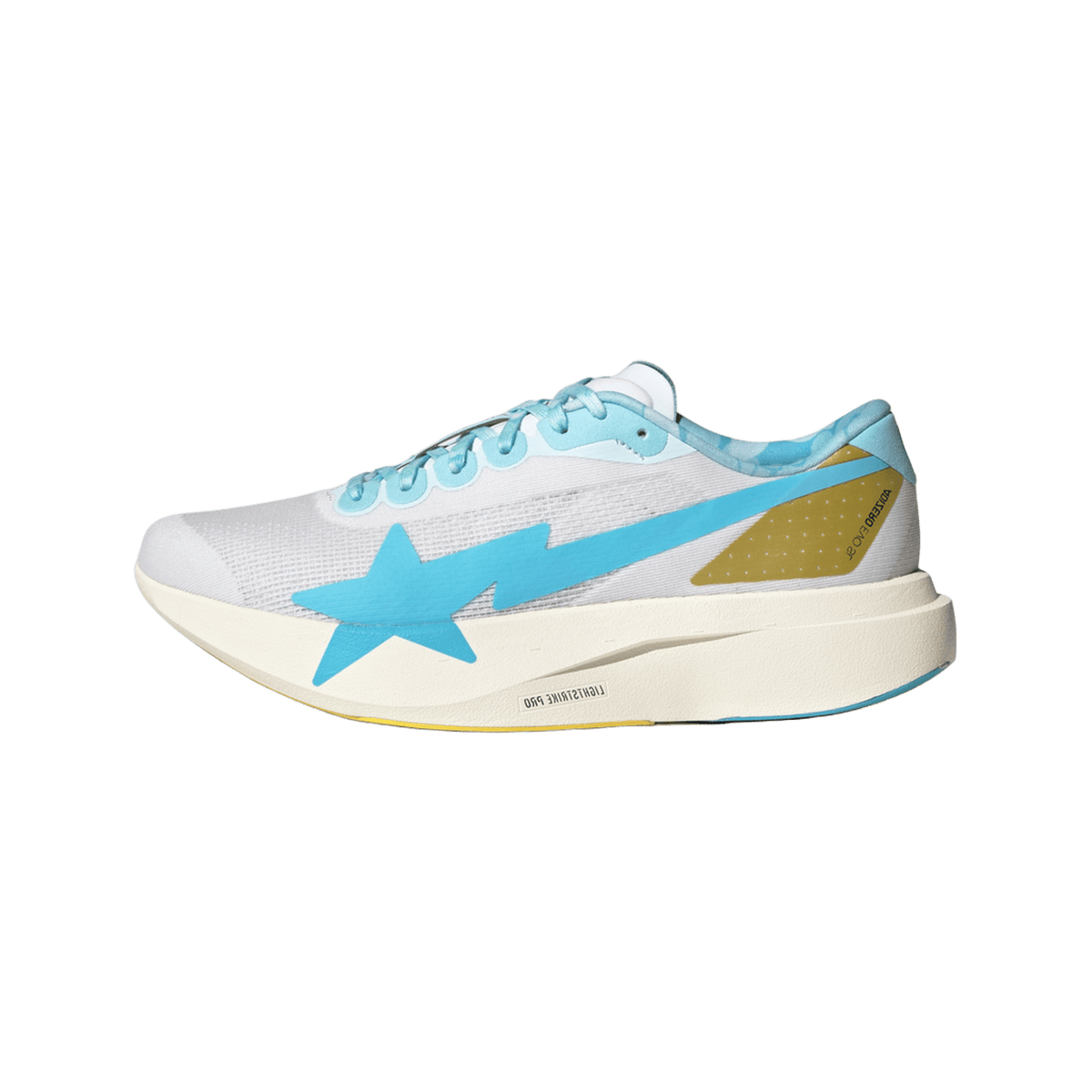 adidas Adizero Evo SL Bape Blue Pink Gold