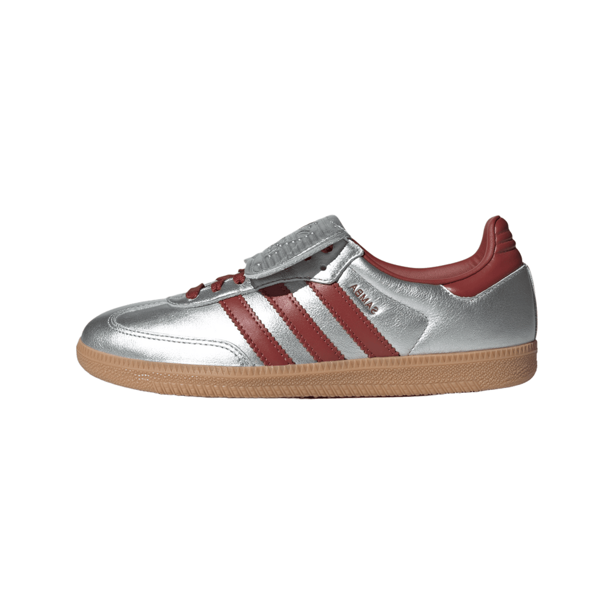adidas Samba LT Silver Metallic Ruby Gum (Women's)