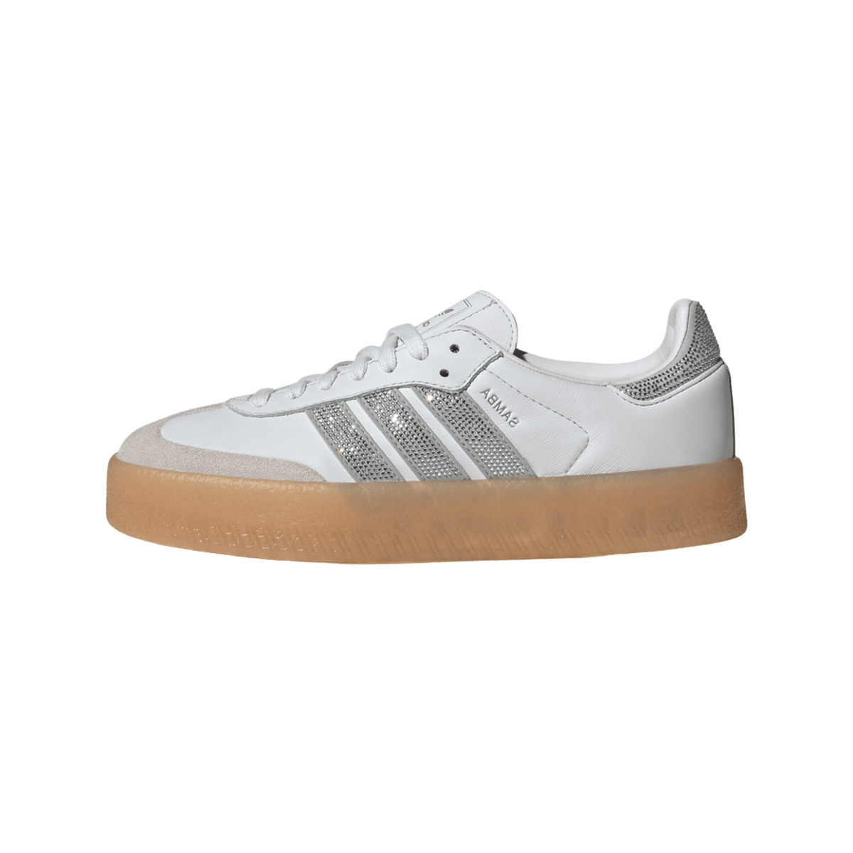 adidas Sambae Rhinestone Crystal White Silver (Women's)