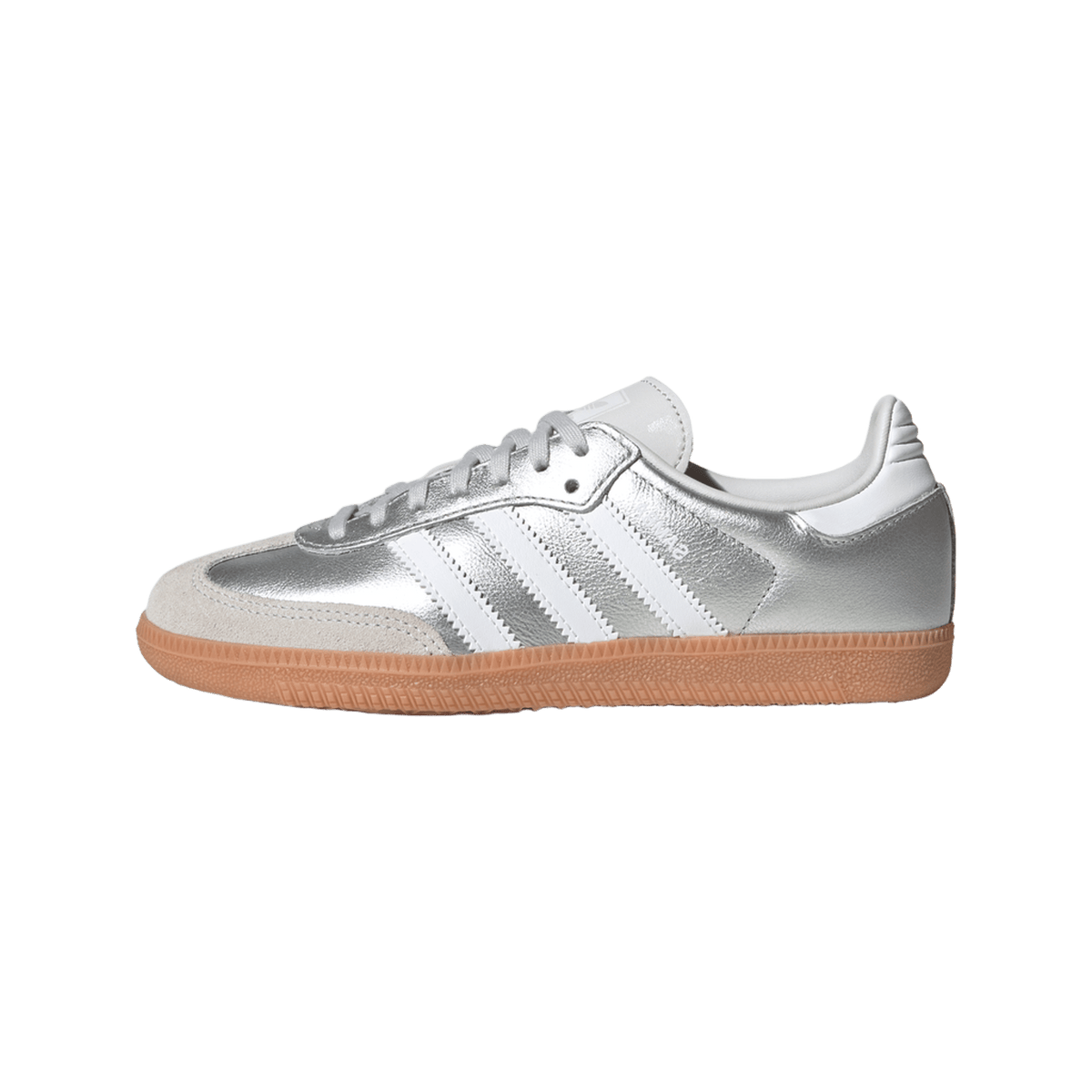 adidas Samba OG Silver Metallic Cloud White Gum (GS)