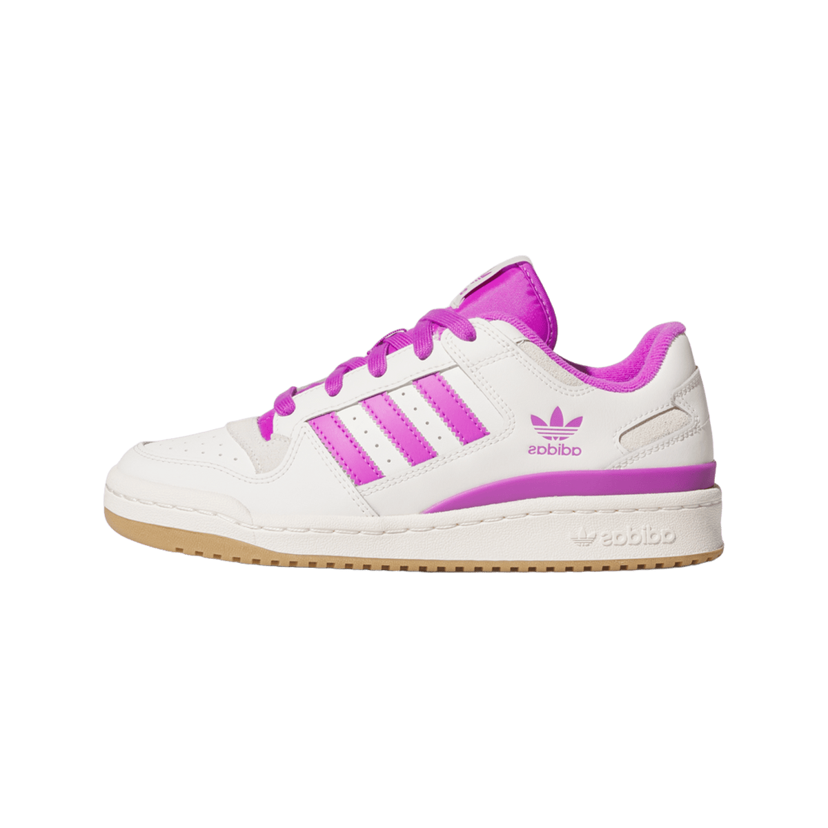 adidas Forum Low CL Cloud White Purple Burst Cream White (Women's)