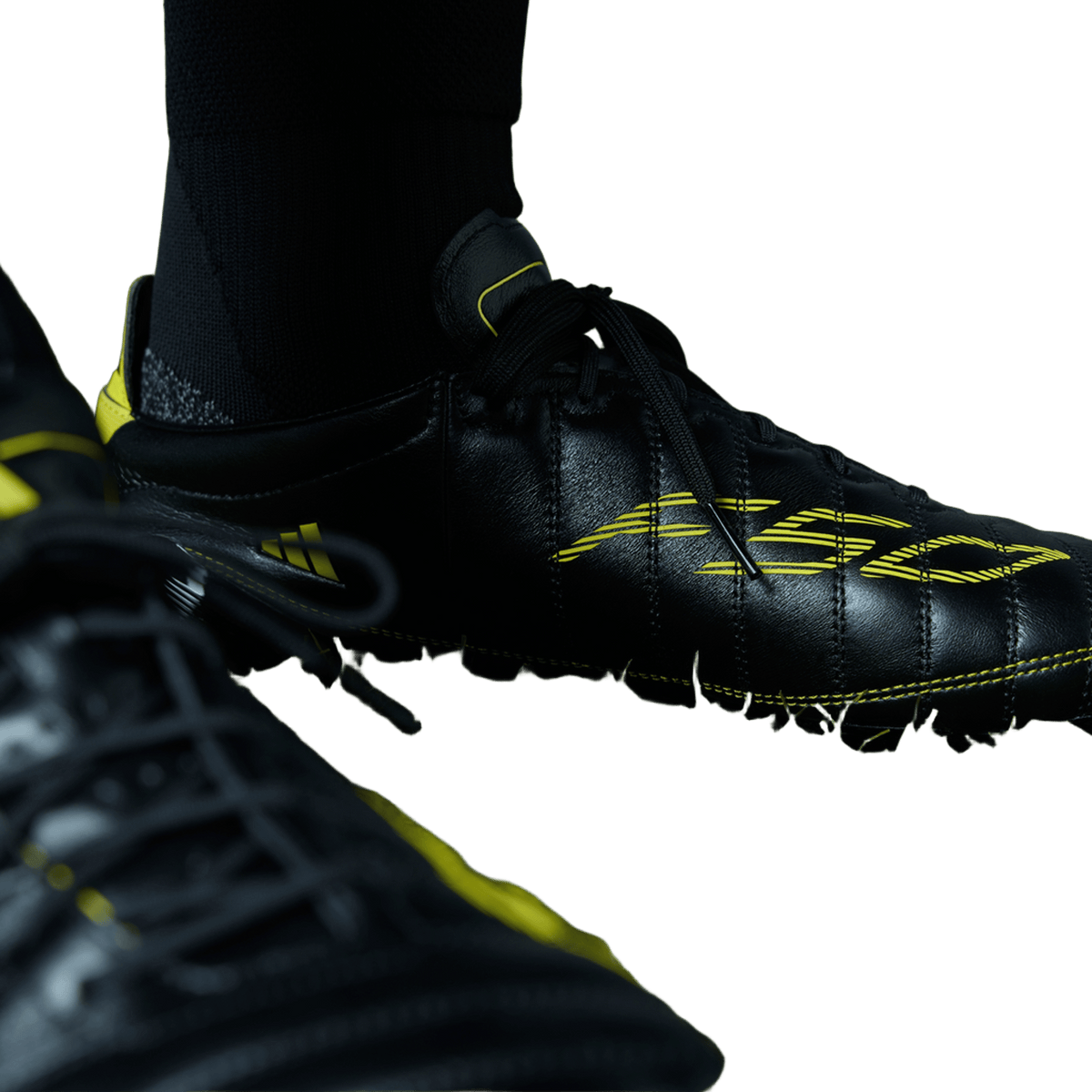adidas F50 Elite Leather 2010 FG Remake Pack Black Yellow