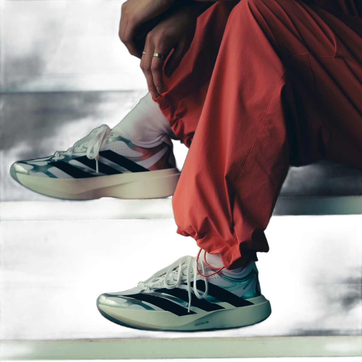 adidas Adizero EVO SL EXO White Black Silver (Women's)
