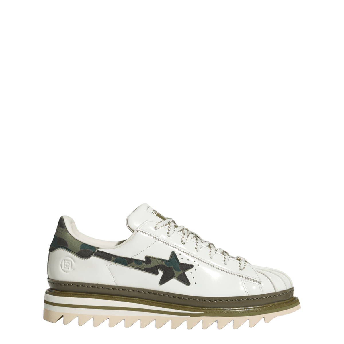 adidas Superstar CLOT by Edison Chen x Bape Off White
