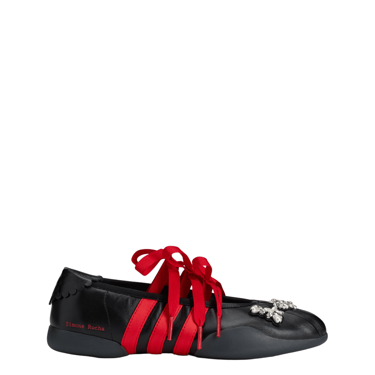 adidas Taekwondo Ballerina Simone Rocha Black Better Scarlet (Women's)
