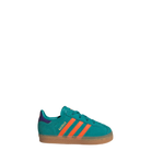 adidas Gazelle Comfort Closure Pure Teal Impact Orange Collegiate Purple (TD)