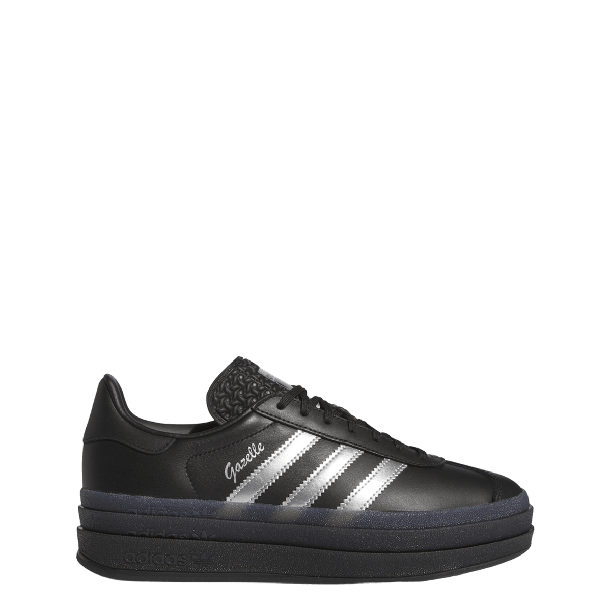 adidas Gazelle Bold Pride Pabllo Vittar Core Black Silver Metallic Lucid Pink (Women's) | IH8063