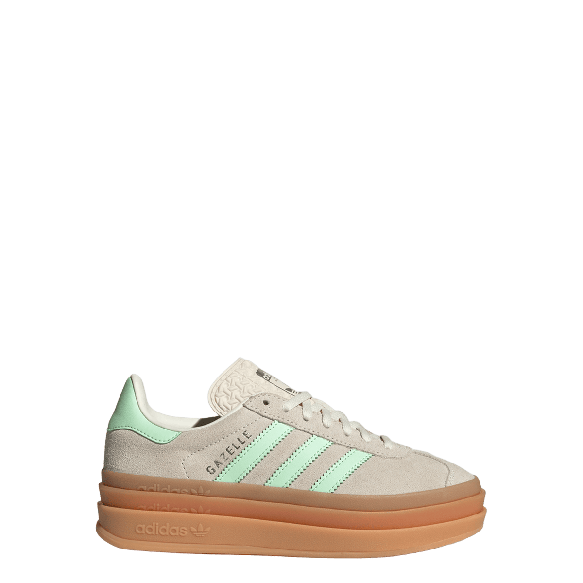 adidas Gazelle Bold Wonder White Semi Green Spark (GS)