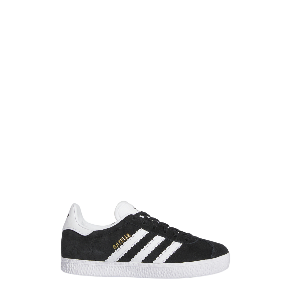 adidas Gazelle Core Black Cloud White Gold Metallic (PS)