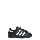 adidas Superstar II Comfort Closure Core Black Cloud White (PS)