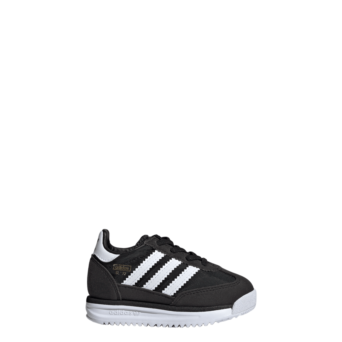 adidas SL 72 RS Elastic Laces Core Black Cloud White Blue (TD)