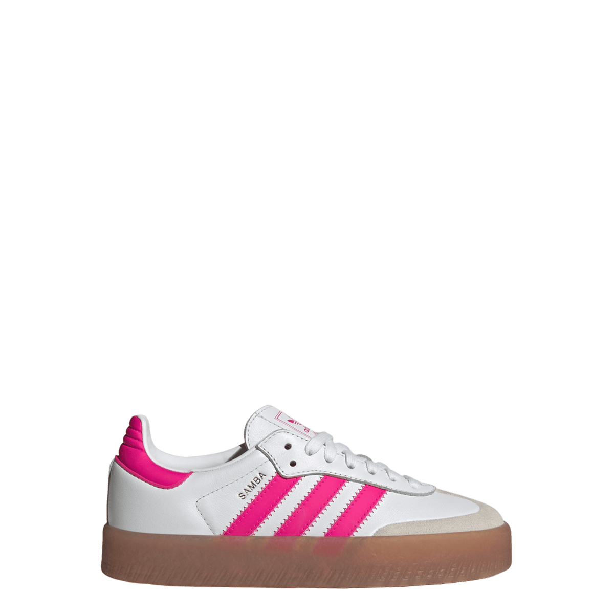 adidas Sambae White Shock Pink (GS)