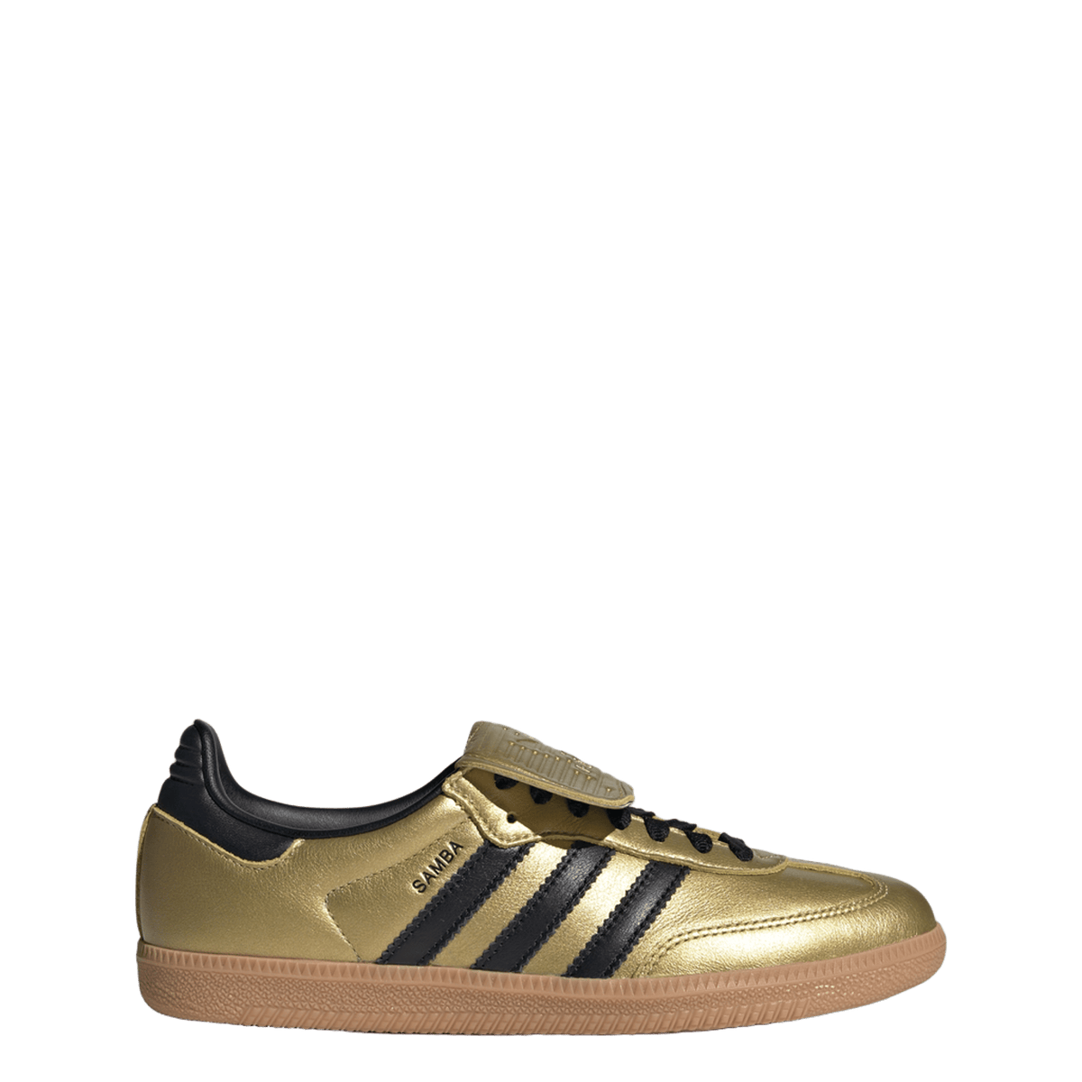 adidas Samba LT Gold Metallic Black Gum (Women's)