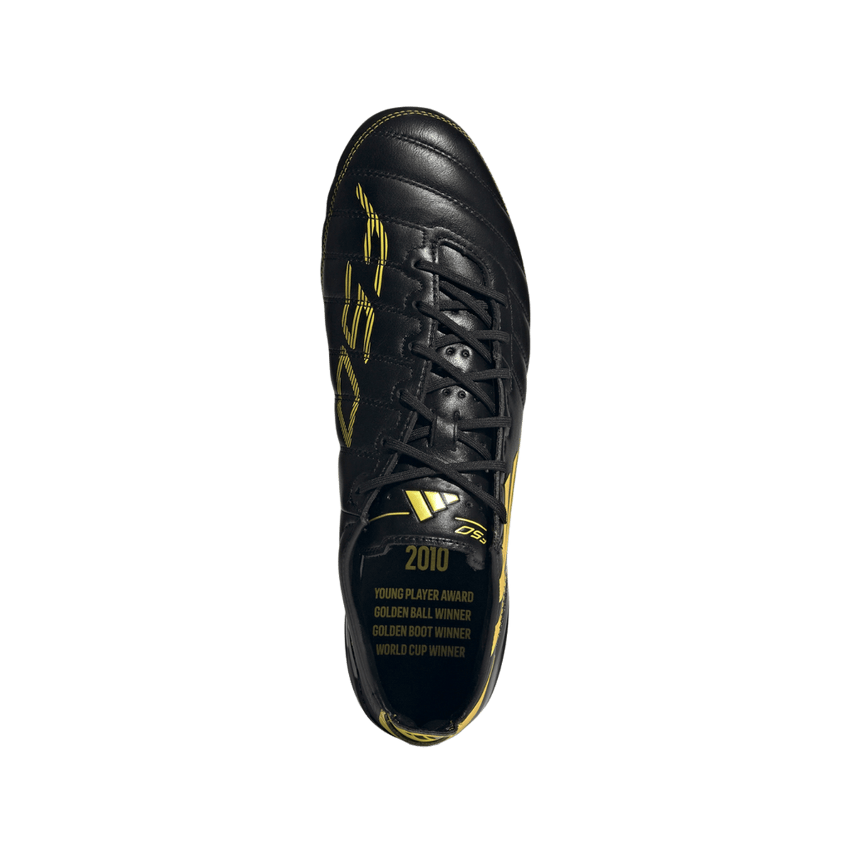 adidas F50 Elite Leather 2010 FG Remake Pack Black Yellow