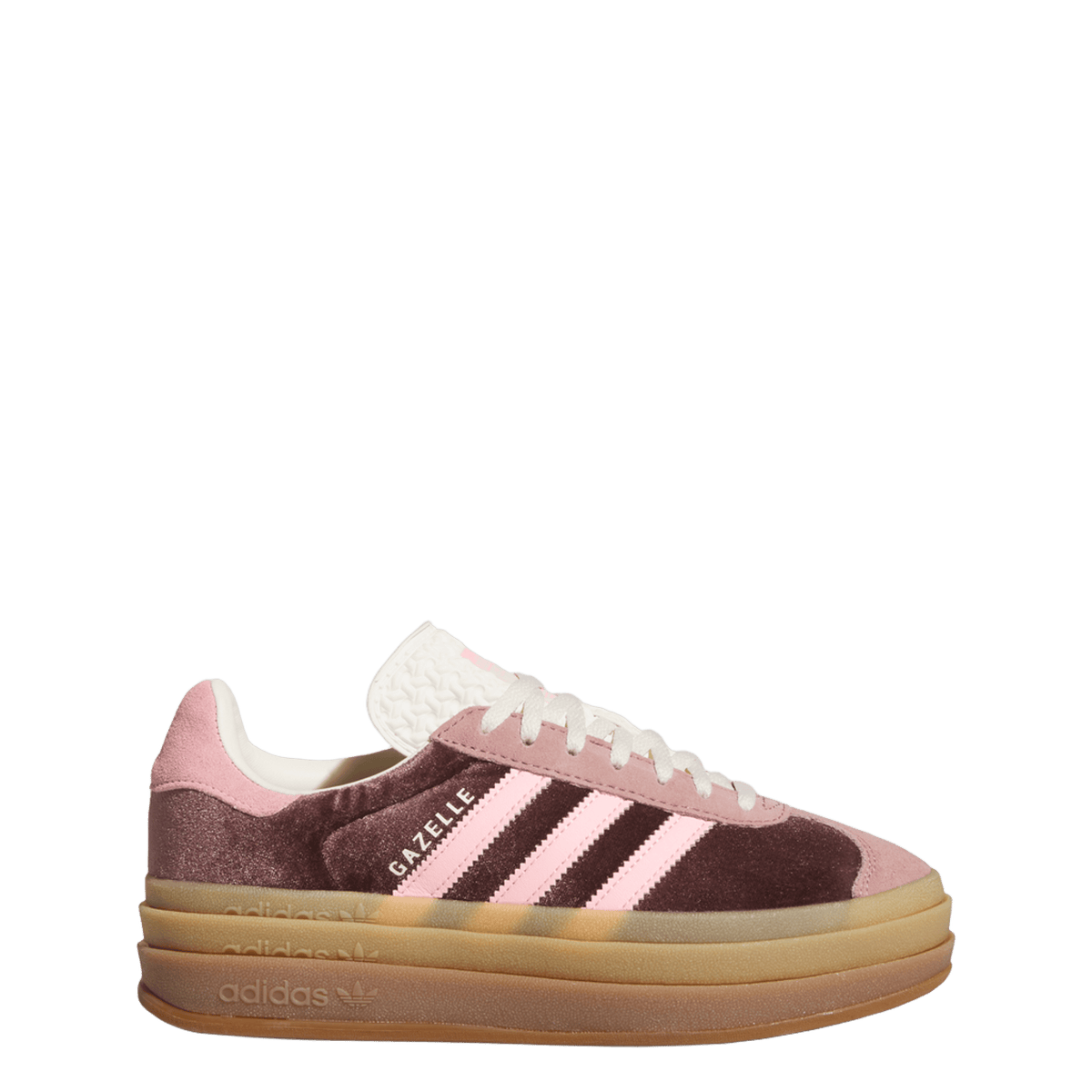 adidas Gazelle Bold Shadow Brown Warm Clay Glow Pink (Women's)