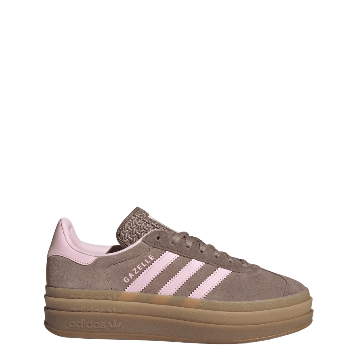 adidas Gazelle Bold Trace Brown Clear Pink (Women's)