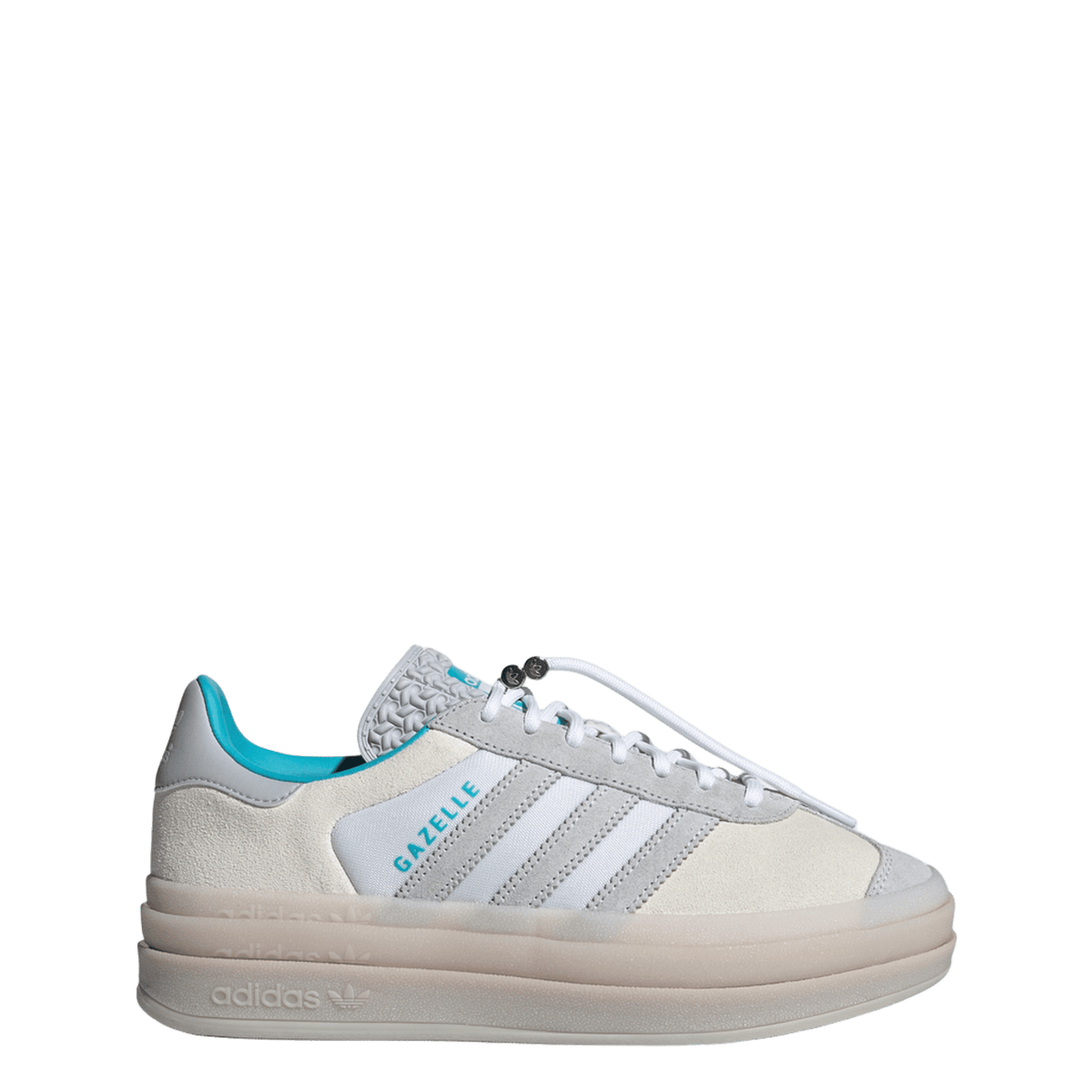 adidas Gazelle Bold Cloud White Light Blue (Women's)