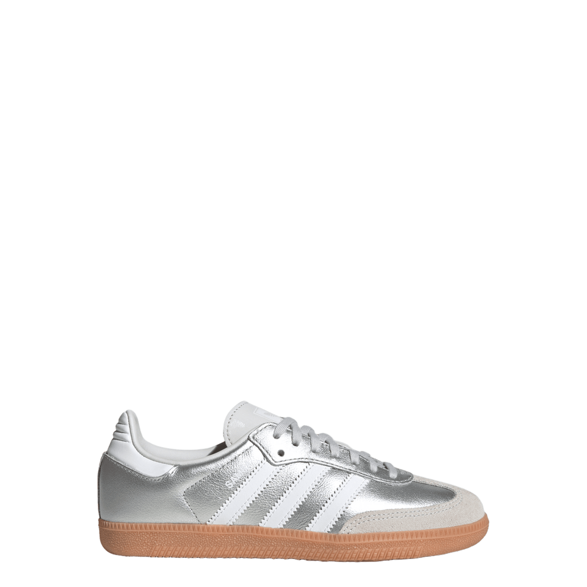 adidas Samba OG Silver Metallic Cloud White Gum (GS)