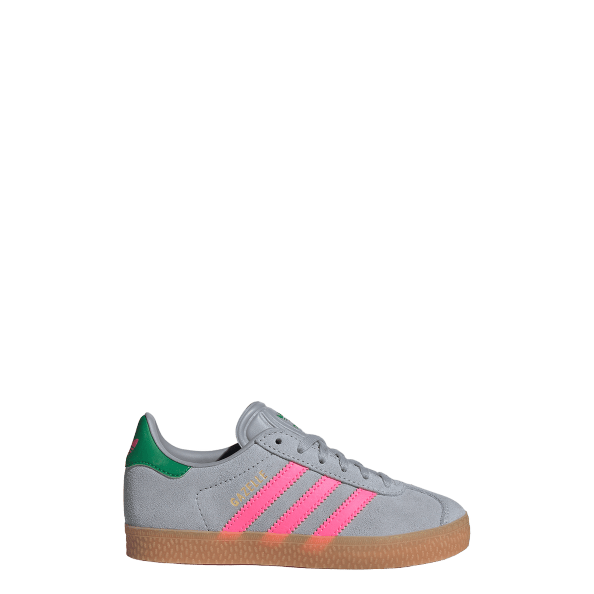 adidas Gazelle Halo Silver Lucid Pink Green (PS)