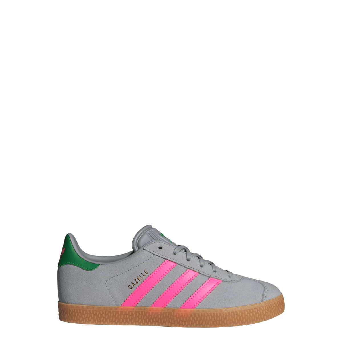 adidas Gazelle Halo Silver Lucid Pink Green (GS)