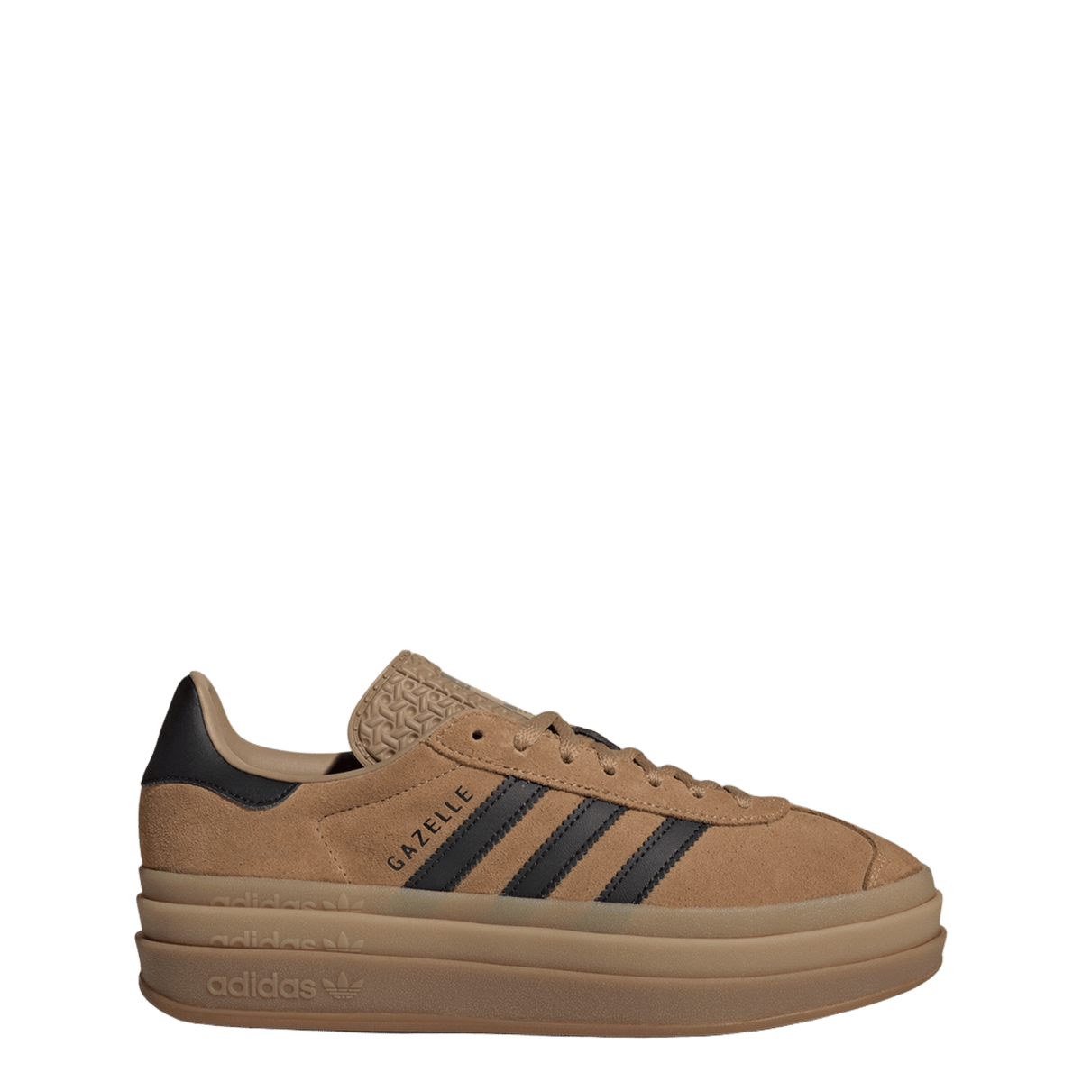 adidas Gazelle Bold Cardboard Black Gum (Women's)