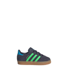 adidas Gazelle Comfort Closure Shadow Navy Screaming Green (TD)