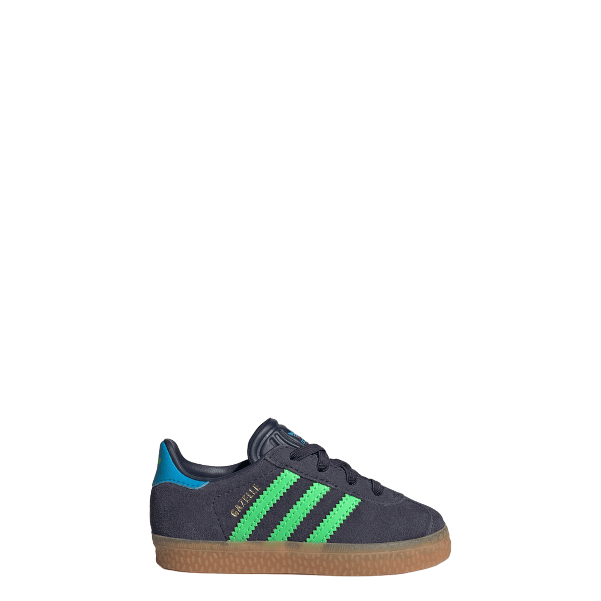 adidas Gazelle Comfort Closure Shadow Navy Screaming Green (TD)