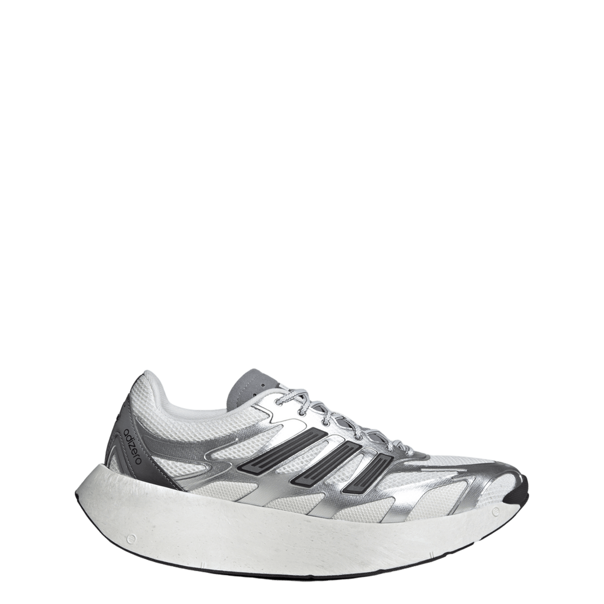 adidas Adizero Aruku Silver Metallic Crystal White Grey Three