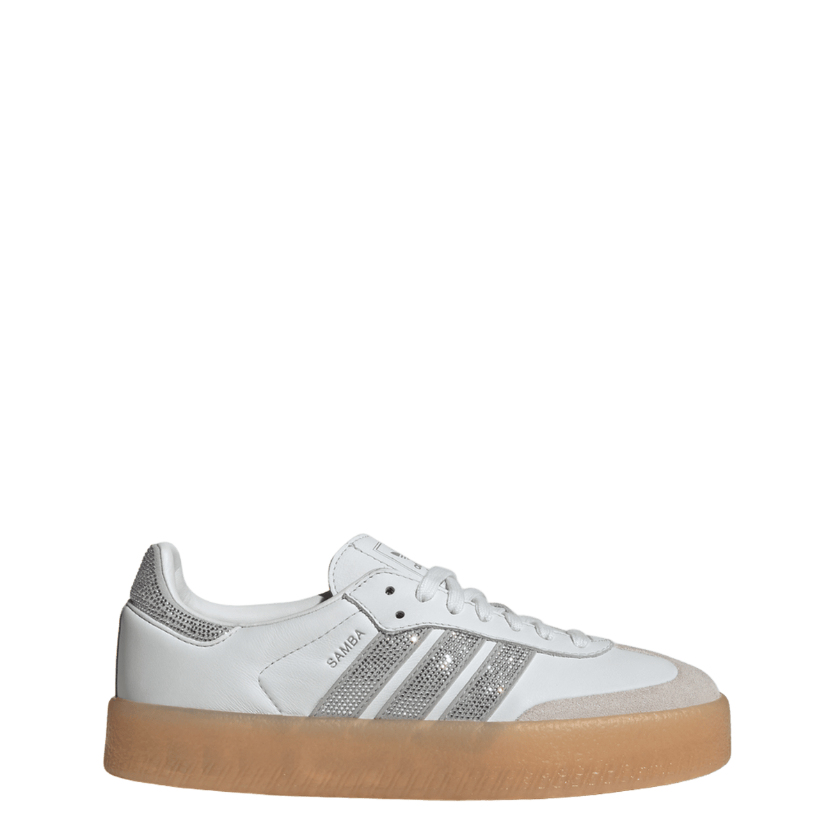 adidas Sambae Rhinestone Crystal White Silver (Women's)