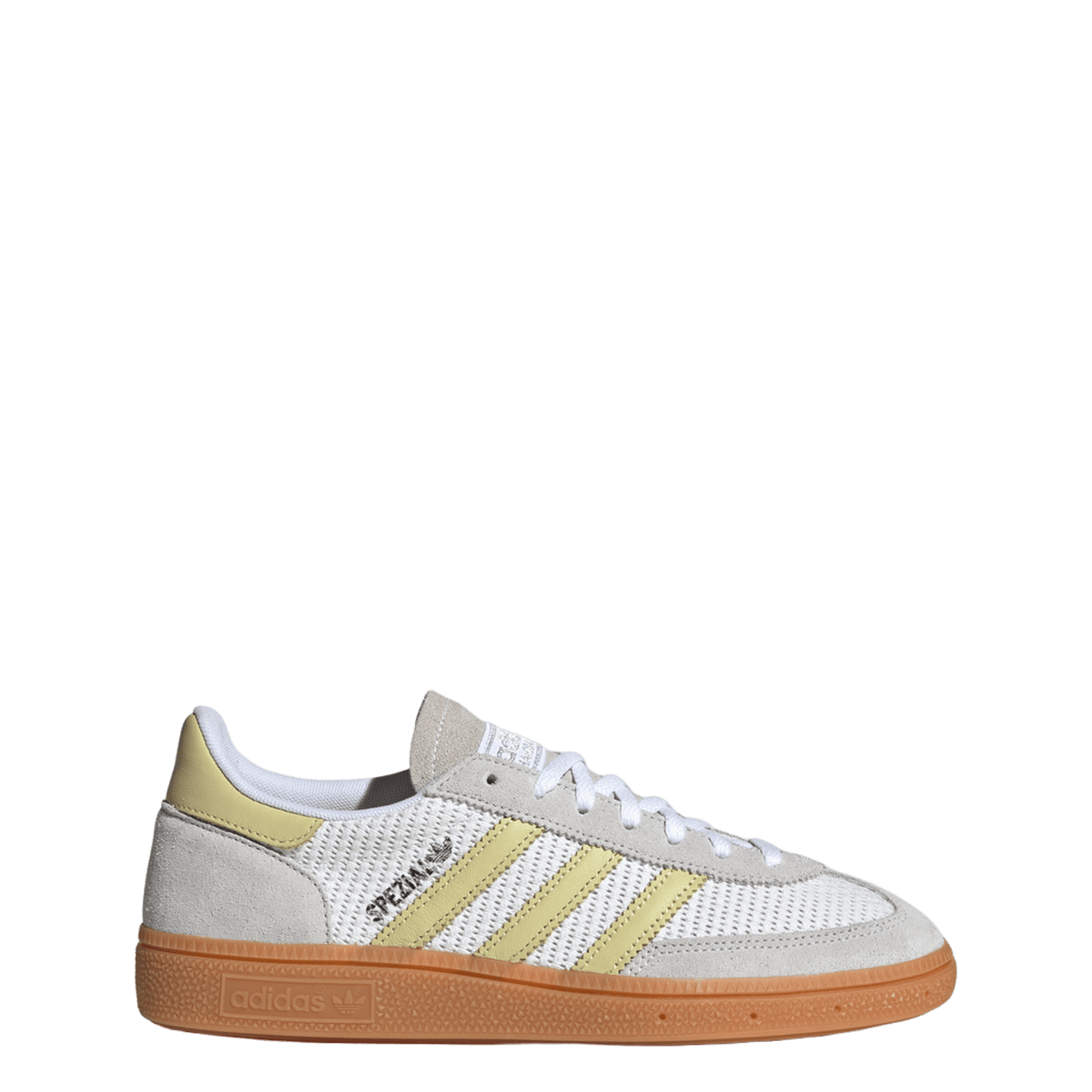 adidas Handball Spezial White Powder Yellow (Women's)