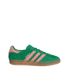 adidas Gazelle Indoor Green Glow Pink (Women's)