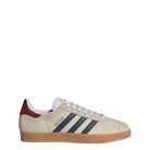 adidas Gazelle Beige Dark Blue Collegiate Burgundy
