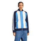 adidas Women's Archive Cutline Knit Track Top Night Indigo/Ash Blue
