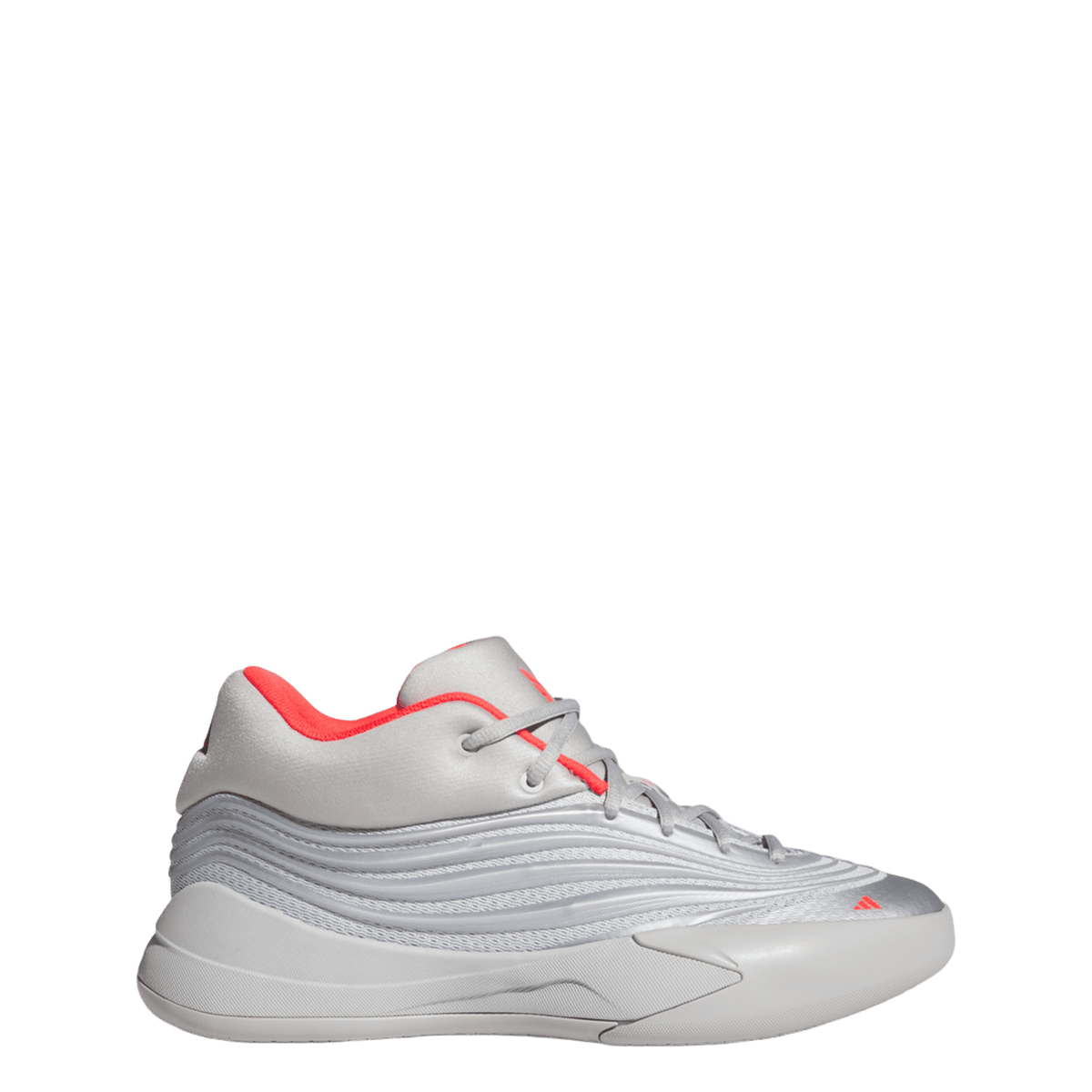 adidas Dame 10 Silver Metallic Lucid Red