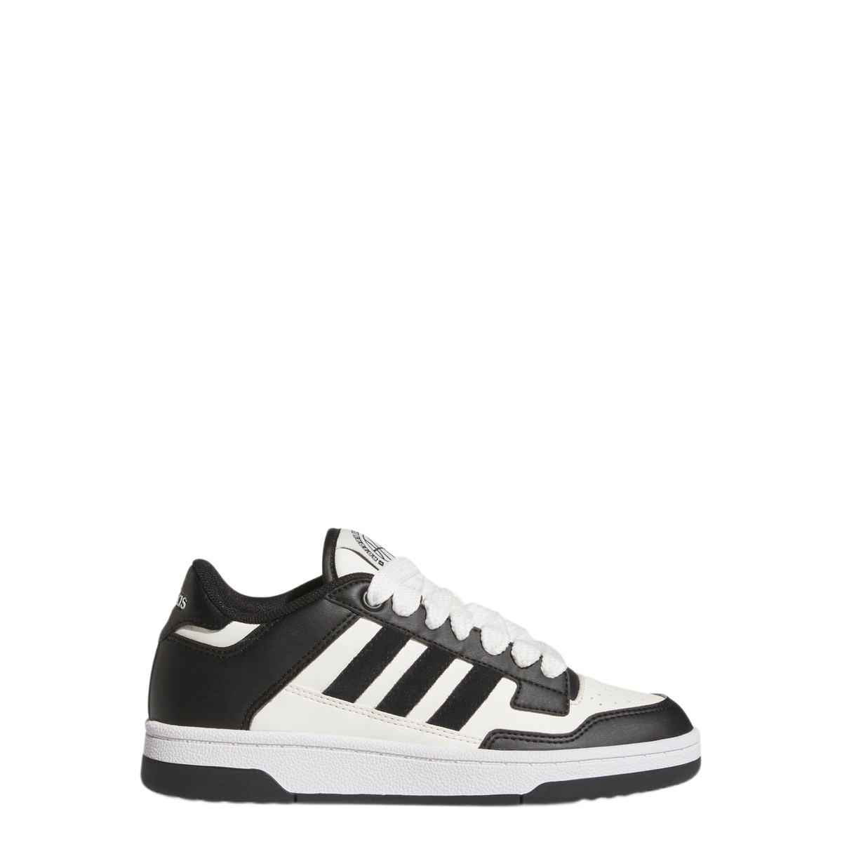 adidas Rapid Court Low Core Black Cloud White (GS)