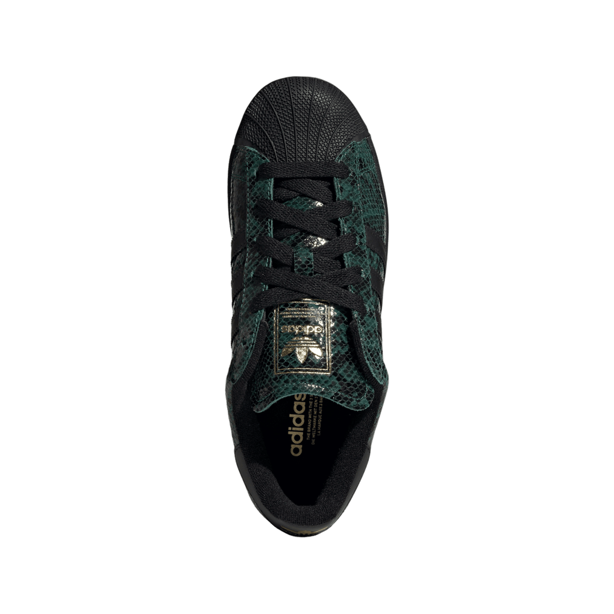 adidas Superstar II Collegiate Green Snakeskin (Women's)