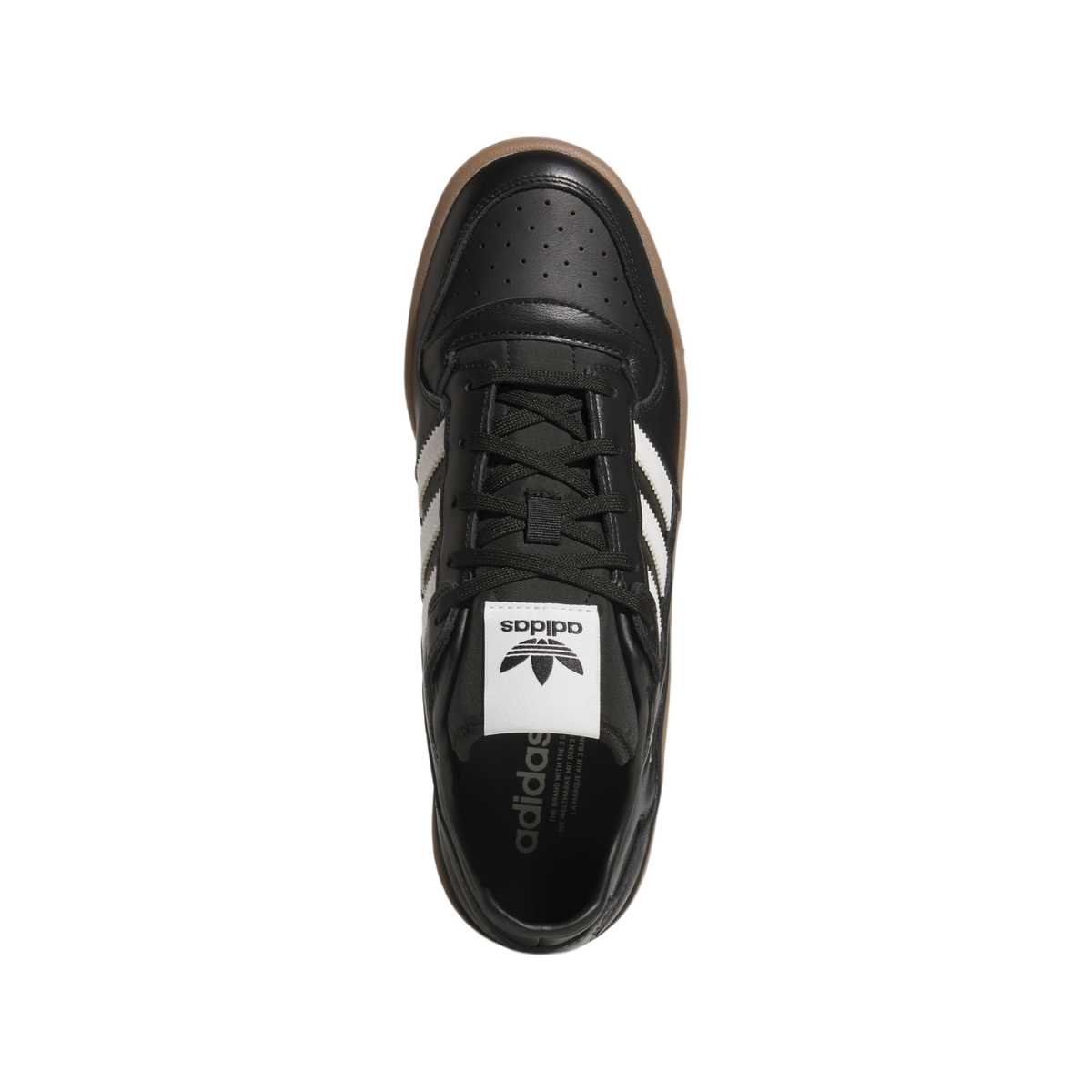 adidas Forum Low Core Black White Gum