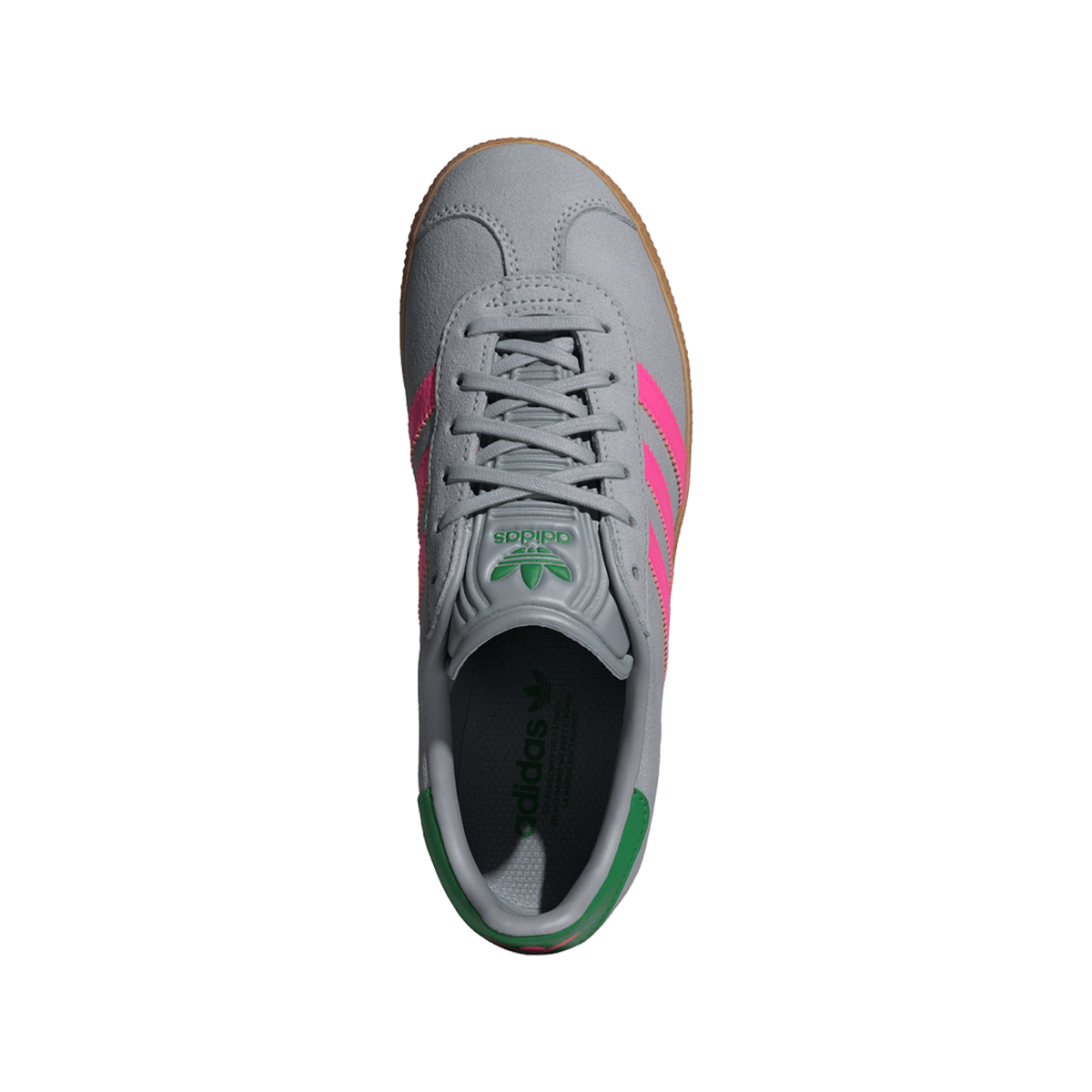 adidas Gazelle Halo Silver Lucid Pink Green (GS)