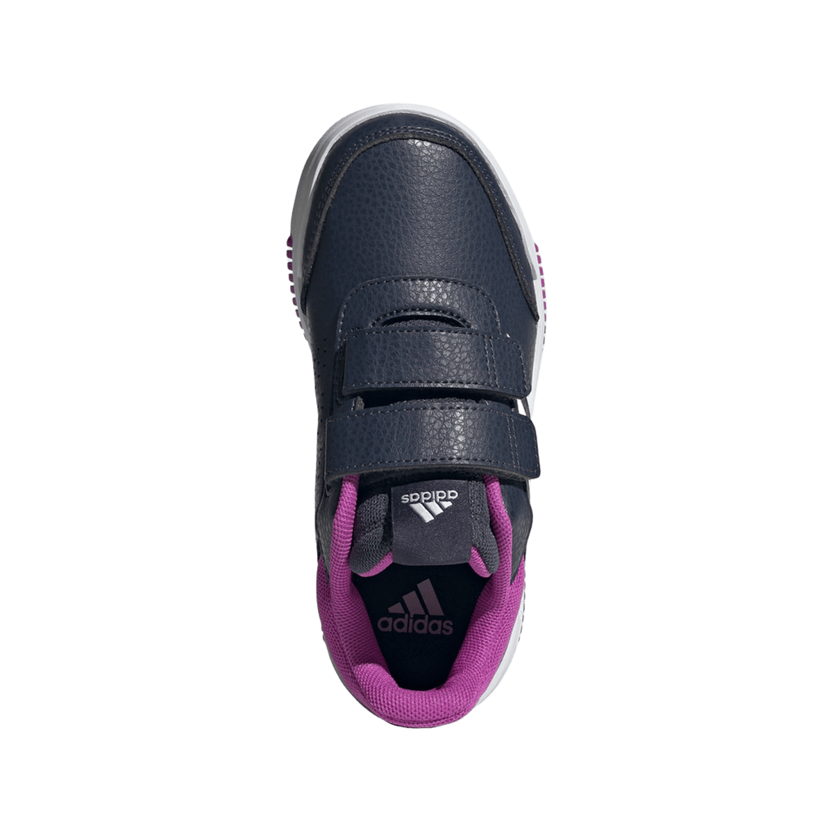 adidas Tensaur Hook And Loop Shadow Navy Cloud White Flash Pink (GS)