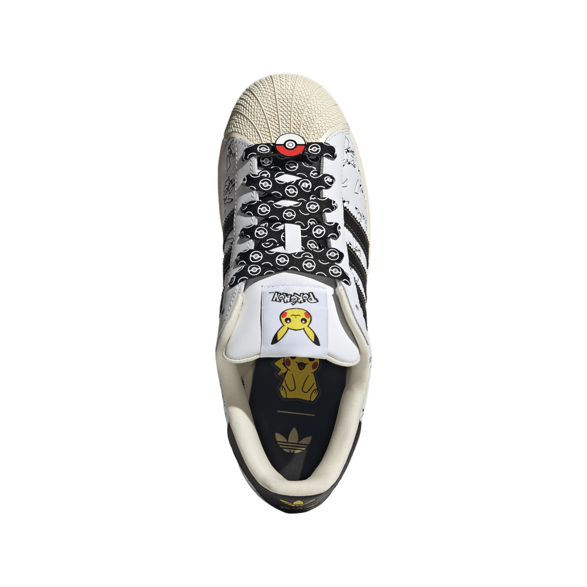 adidas Superstar Pokémon Pikachu White