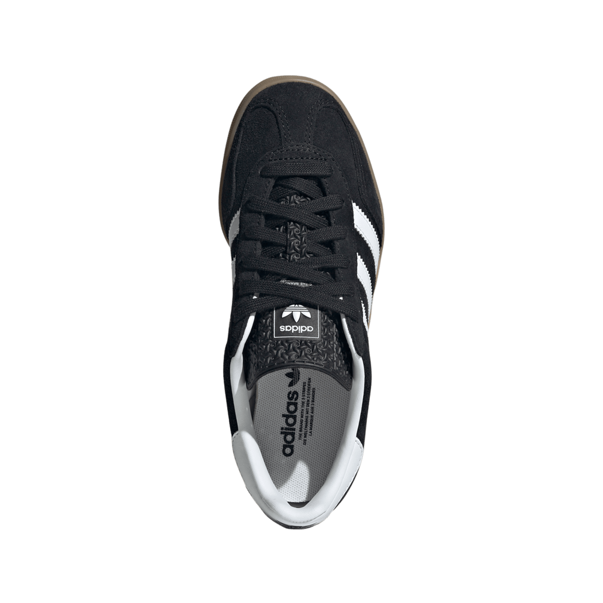 adidas Gazelle Indoor Core Black Cloud White Gum (GS)