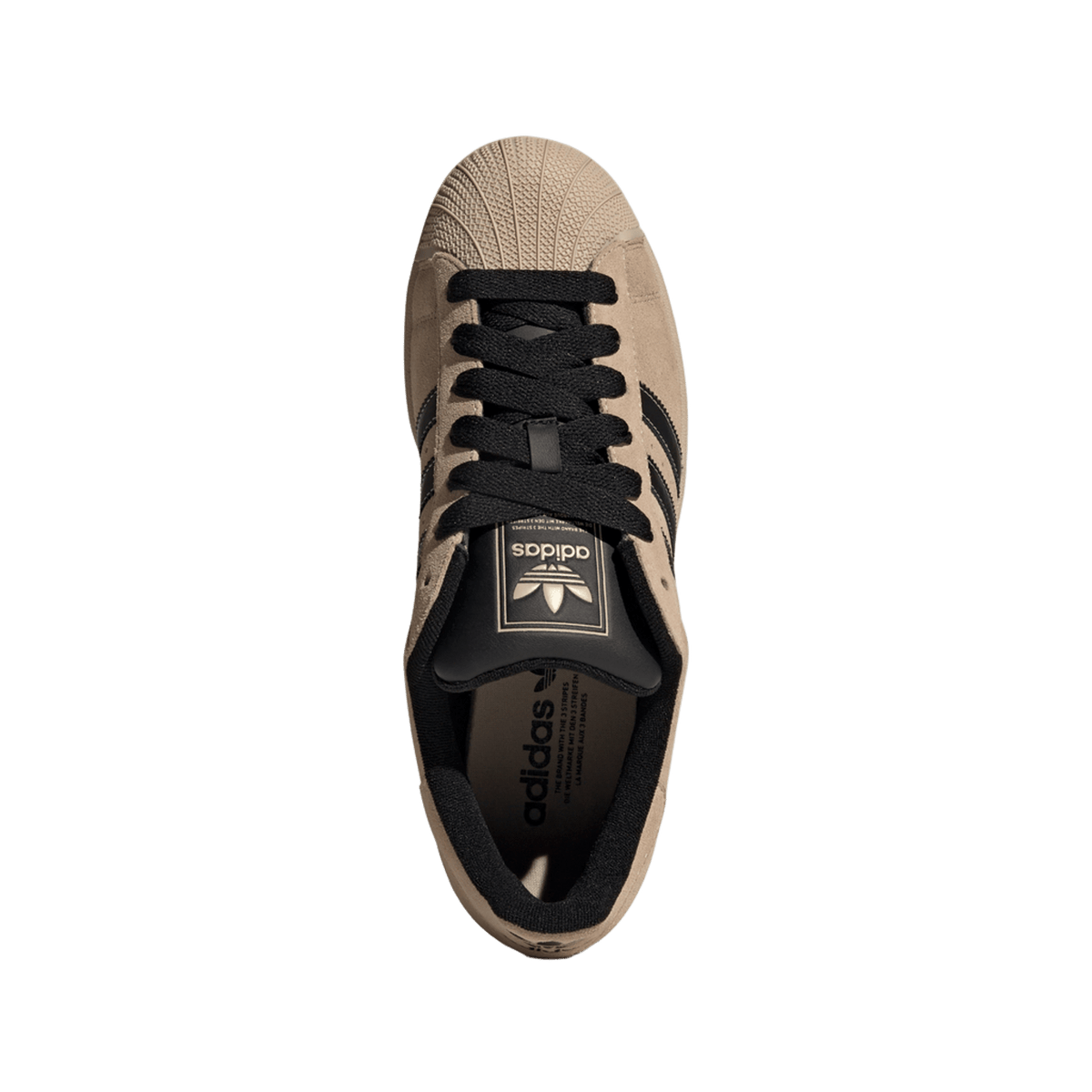 adidas Superstar II Stone Khaki Black