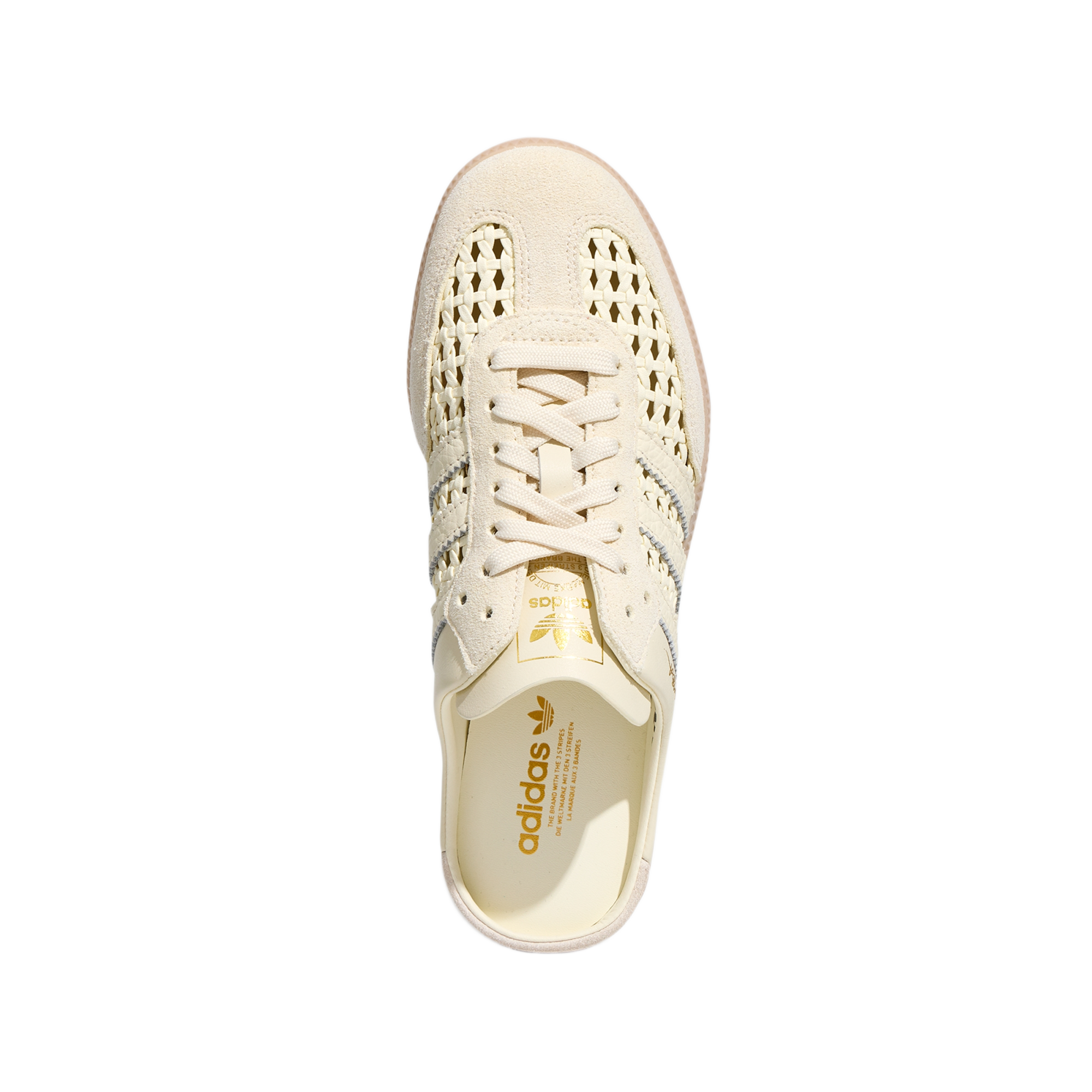 adidas Samba Mule Woven Basketweave Cream White (Women's)
