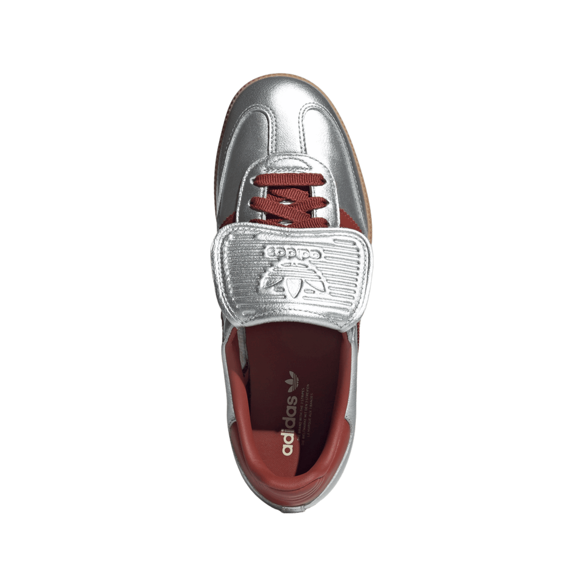 adidas Samba LT Silver Metallic Ruby Gum (Women's)