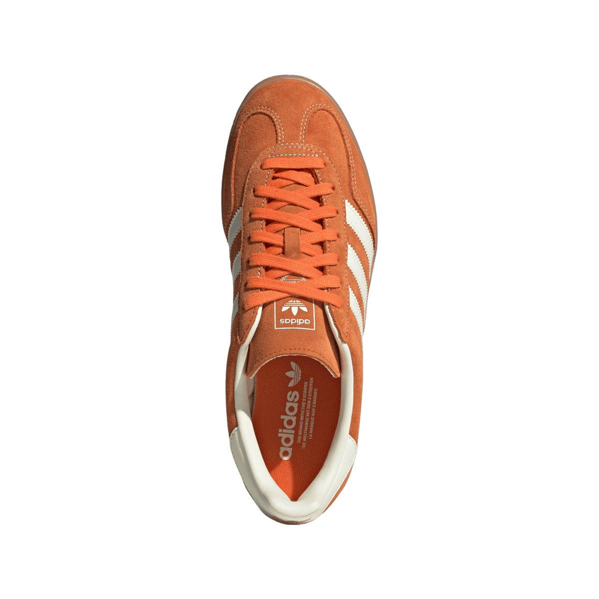 adidas Gazelle Indoor Orange Off White Gold Metallic