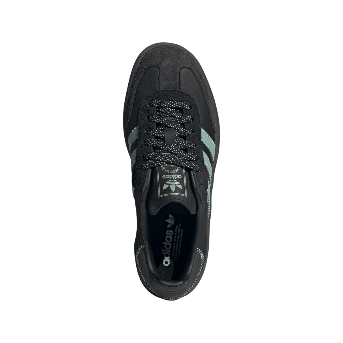 adidas Sambae Core Black Haze Green (Women's)