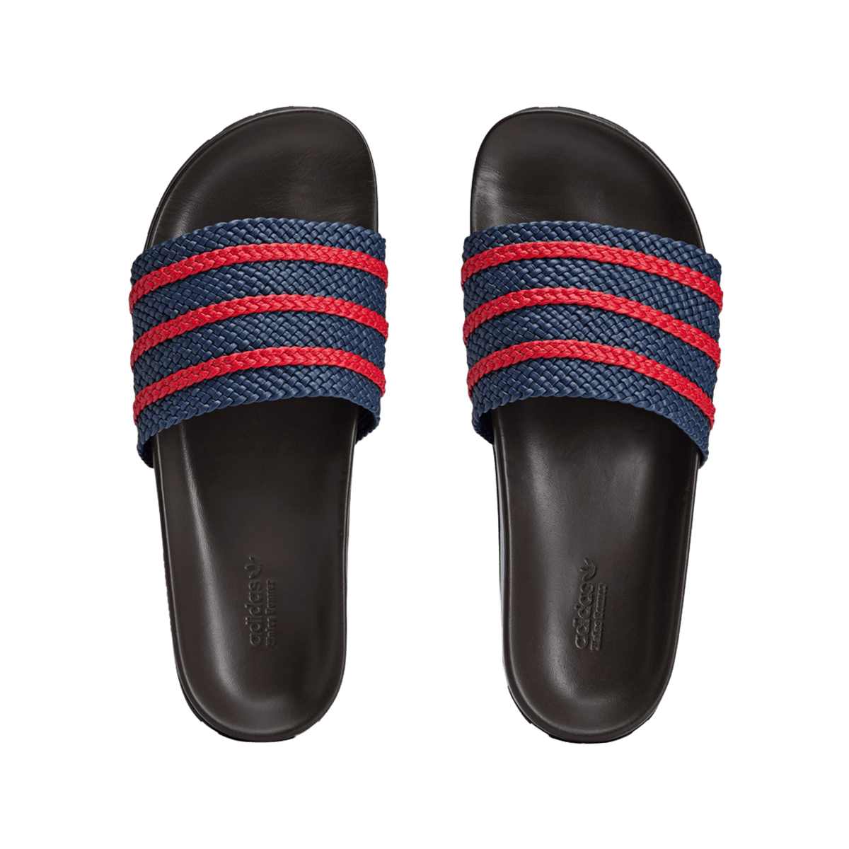 adidas Adilette Slides Wales Bonner Night Indigo Scarlet